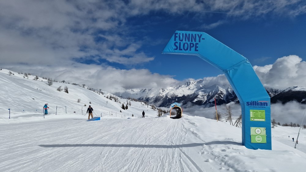 Funnyslopes in het skigebied Sillian - Thurnthaler.